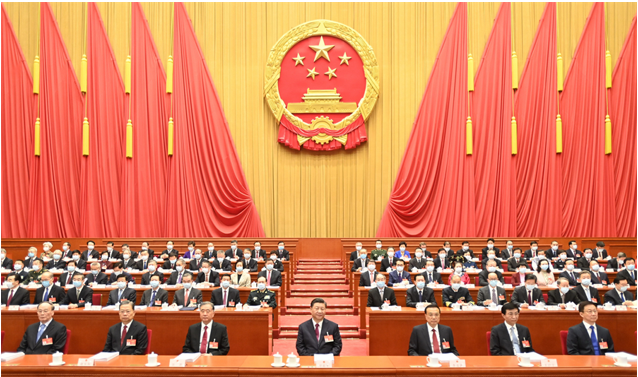 十三届全国人大五次会议在京开幕